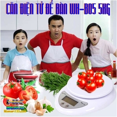 CÂN ĐIỆN TỬ ĐỂ BÀN WH-B05 5KG