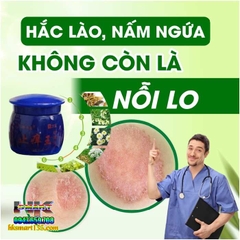 HŨ XANH KEM BÔI BỌ CẠP THẦN Y-ĐẶC TRỊ NẤM NGỨA, GHẺ LỞ, HẮC LÀO, Á SỪNG, MỀ ĐAY, TỔ ĐỈA, VẢY NẾN