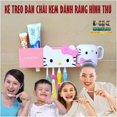 KỆ TREO BÀN CHẢI , KEM ĐÁNH RĂNG HÌNH THÚ