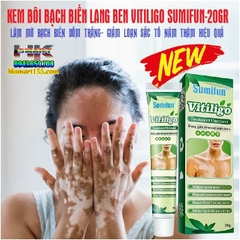 [CHUẨN 100% HÀNG CTY] VITILIGO SUMIFUN CREAM-20GR KEM BÔI LÀM MỜ BẠCH BIẾN LANG BEN ĐỐM TRẮNG NÁM THÂM HIỆU QUẢ
