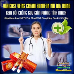 KEM BÔI CHỐNG SUY GIÃN PHỒNG TĨNH MẠCH GIÚP GIẢM ĐAU MỎI TÊ PHÙ CHUỘT RÚT SUMIFUN NỘI ĐỊA TRUNG