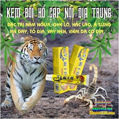 [CHUẨN 100% HÀNG CTY] KEM BÔI HỔ CẠP ĐẶC TRỊ NẤM NGỨA, GHẺ LỞ, HẮC LÀO, Á SỪNG, MỀ ĐAY, TỔ ĐỈA, VẢY NẾN