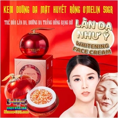 KEM DƯỠNG DA MẶT HUYẾT RỒNG O'MELIN 50GR- TRẺ HÓA LÀN DA, DƯỠNG DA TRẮNG HỒNG RẠNG RỠ