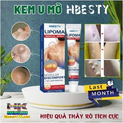 KEM LOẠI BỎ ĐÁNH TAN U MỠ BƯỚU CỔ HBESTY LIPOMA NODULAR 20GR- THẢO DƯỢC THIÊN NHIÊN
