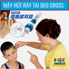 MÁY HÚT RÁY TAI DEO CROSS I- EARS CÔNG NGHỆ NHẬT BẢN