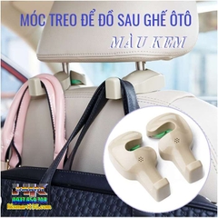 SET HỘP 02 MÓC TREO ĐỂ ĐỒ SAU GHẾ ÔTÔ SIÊU TIỆN ÍCH