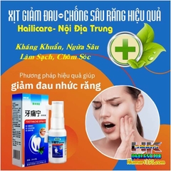 CHAI XỊT LÀM DỊU GIẢM ĐAU RĂNG NHIỆT MIỆNG NGỪA SÂU RĂNG HIỆU QUẢ ANNIES 20ML