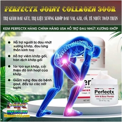 PERFECTX JOINT COLLAGEN 30GR- KEM TRỊ GIẢM ĐAU GÚT, TRỊ LIỆU XƯƠNG KHỚP ĐAU VAI, GÁY, CỔ, TÊ NHỨC TOÀN THÂN