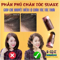 PHẤN PHỦ CHÂN TÓC SUAKE GIÚP CHE KHUYẾT ĐIỂM LỘ CHÂN TÓC TÓC THƯA