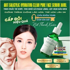 SERUM AXIT SALICYLIC 30ML/ 60GR- TINH CHẤT SE KHÍT, THU NHỎ LỖ CHÂN LÔNG, LỘT MỤN ĐẦU ĐEN, DƯỠNG TRẮNG CHỐNG LÃO HÓA, TRẺ HÓA LÀN DA
