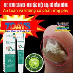 THE HERB ELAIMEI- KEM ĐẶC HIỆU LOẠI BỎ NẤM MÓNG PHỤC HỒI HƯ TỔN MÓNG TAY MÓNG CHÂN 100% THẢO DƯỢC 15GR