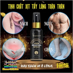 XỊT TRIỆT TẨY LÔNG NÁCH- LÔNG NGỰC- LÔNG TAY CHÂN- VÙNG KÍN OUHOE 100ML [CHUẨN 100% HÀNG CTY]