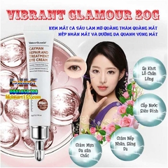 VIBRANT GLAMOUR 20G- KEM MẮT CÁ SẤU LÀM MỜ QUẦNG THÂM QUẦNG MẮT NẾP NHĂN MẮT VÀ DƯỠNG DA QUANH VÙNG MẮT