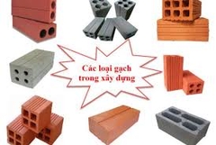 Các loại gạch phổ biến trong xây dựng?