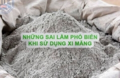 Tình trạng vón cục Xi Măng và cách khắc phục?