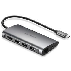 Cáp USB Type C UGREEN Multi Port Adapter 8in1