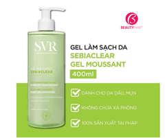 Sữa Rửa Mặt SVR Sebiaclear Gel Moussant Cho Da Dầu Mụn 400ml