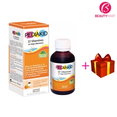 Pediakid 22 Vitamines Bổ Sung Vitamin và Khoáng Chất Cho Bé, 125ML