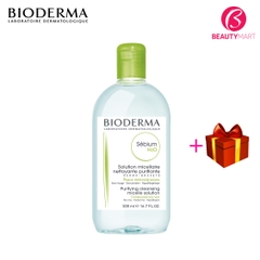 Nước Tẩy Trang Bioderma Cho Da Dầu, Da Hỗn Hợp, Da Mụn Sebium H2O