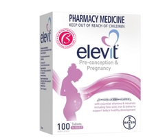 Elevit Vitamin Bà Bầu ÚC Mẫu Mới Nhất 2021 Pre-Conception & Pregnancy (100V)