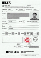 Chúc mừng thầy Phan Quang Khải đạt IELTS 8.0