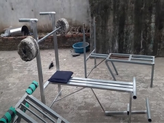 Chia sẻ cách làm ghế tập tạ tại nhà bằng nguyên liệu dễ tìm