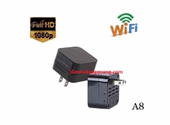 Camera sạc điện thoại A8 Wifi xem qua điện thoại