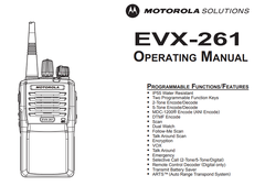 Máy bộ đàm cầm tay Motorola EVX-261