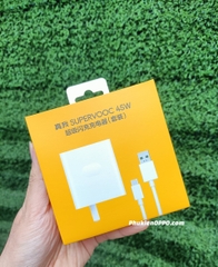 Bộ sạc siêu nhanh SuperVOOC 45W cho OPPO Reno13 F 5G - Chính Hãng