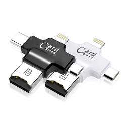 Đầu đọc thẻ nhớ 4 cổng (USB 2.0 / Micro USB / USB Type-C)