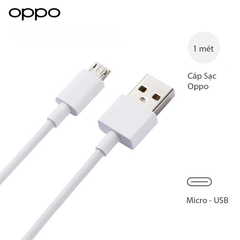 Cáp Sạc Oppo A74 - Micro USB Chính Hãng