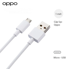 Cáp Sạc Oppo A54 - Micro USB Chính Hãng