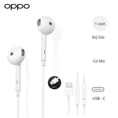 Tai Nghe Oppo A54 - Jack USB-C - Hàng Chính Hãng - Fullbox