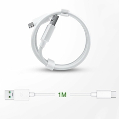 Cáp Sạc Nhanh Super VOOC Cho OPPO Reno5 - Type C - Hàng Chính Hãng