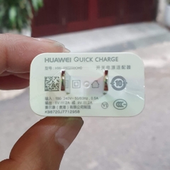 Củ Sạc Nhanh Huawei 18W Quick Charge 2.0 9V-2A ZIN Chính Hãng