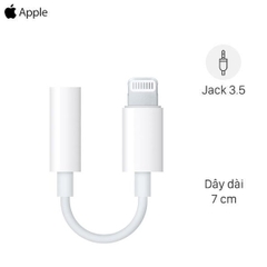 Cáp chuyển đổi Apple Lightning sang 3.5mm Chính Hãng