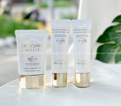 Kem chống nắng CLE DE PEAU Spf 50+ UVA/ PA ++++ UV Protective Cream Tinted (màu Rose) 30ml