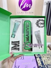 Set 3 MARVIS Flavour Collection The Mints Xanh Lá Classic Strong Mint 85+10+10ml