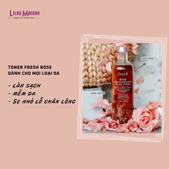 Nước hoa hồng FRESH Rose Deep Hydration Facial Toner 250ml