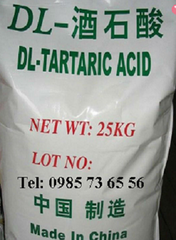axit tartaric, tartaric acid, racemic acid, uvic acid, C4H6O6
