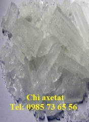Chì axetat, Lead acetate, chì trắng, Pb(CH3COO)2