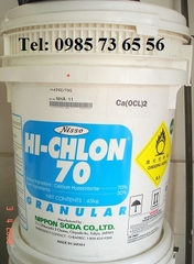 bán clorin, Chlorine, Calcium hypochlorite, bán Ca(ClO)2