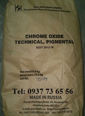 Crom oxit, Chrome oxide, oxit crôm Xanh lá, Cr2O3