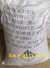bán Đồng axetat, Copper Acetate, Cupric acetate, Cu(CH3COO)2