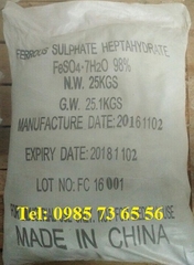 bán sắt sunphat, ferrous sulfate, iron(II) sulphate, bán FeSO4