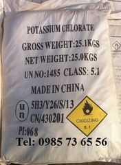 kali clorat, Potassium chlorate, KClO3