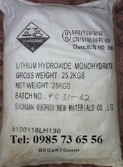 bán Liti hydroxit, lithium hydroxide, bán LiOH