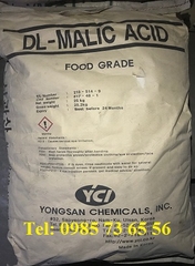 bán Malic Acid, axit malic, Hydroxysuccinic acid, C4H6O5
