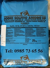 bán natri sunphit,  bán sodium sulphite, bán Na2SO3 thực phẩm