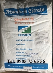 bán trisodium citrate, natri citrat, sodium Citrate, C6H5Na3O7